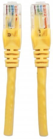 TECHLY Patchcord Cat6 UTP 0.5 m 100% Cu żółty 342339