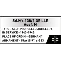 Klocki SD.KFZ.138/1 Grille 720 elementów