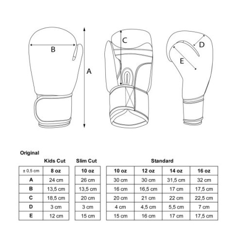 Rękawice bokserskie TOP TEN "URBAN ARTS" czarno-czerwone
