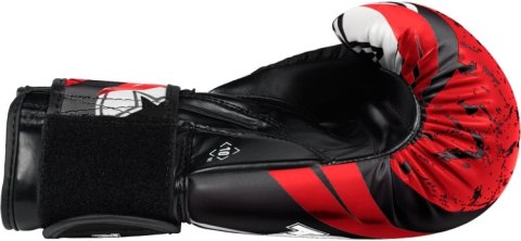 Rękawice bokserskie TOP TEN "URBAN ARTS" czarno-czerwone