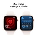 Watch Series 11 GPS+Cellular, koperta 46 mm z aluminium w kolorze różowego złota, pasek sportowy w kolorze łagodnego różu - rozm