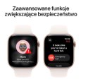 Watch Series 11 GPS+Cellular, koperta 46 mm z aluminium w kolorze różowego złota, pasek sportowy w kolorze łagodnego różu - rozm