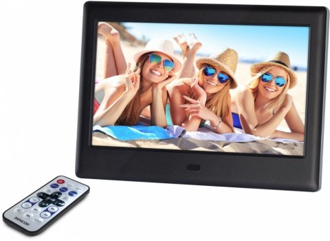 Ramka cyfrowa SENCOR SDF 782BK (7" /1024 x 600/Czarny)