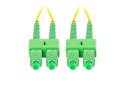 Kabel sieciowy światłowodowy LANBERG FO-SASA-SD11-0010-YE 1