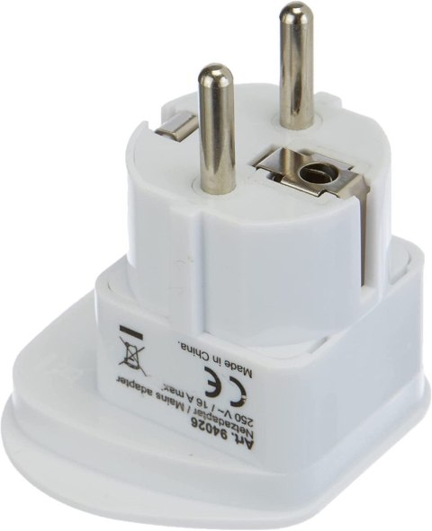 Adapter wtyków zasilania UK/US/Japonia do Schuko EU podróżny