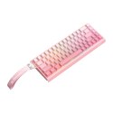Klawiatura mechaniczna ONIKUMA G69 QWERTY (różowa)
