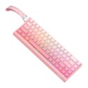 Klawiatura mechaniczna ONIKUMA G69 QWERTY (różowa)
