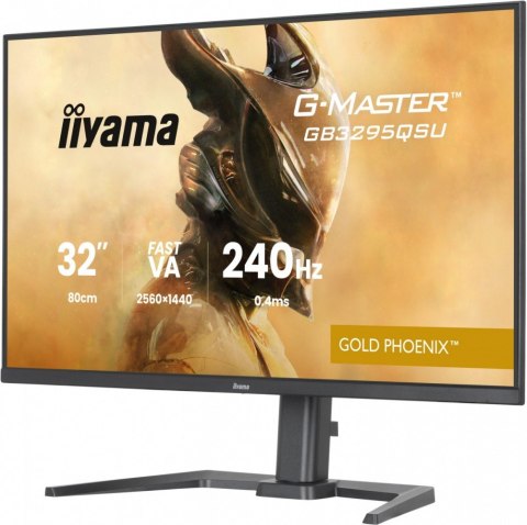 Monitor G-Master 31.5 cala GB3295QSU-B1 QHD,FastVA,240Hz,2xHDMI,DP,400cd,0,4ms, 2xUSB 3.2 , 2xUSB-C, HAS 150, FreeSync Premium -