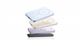 PowerBank Super Slim Magnetic 5000 złoty