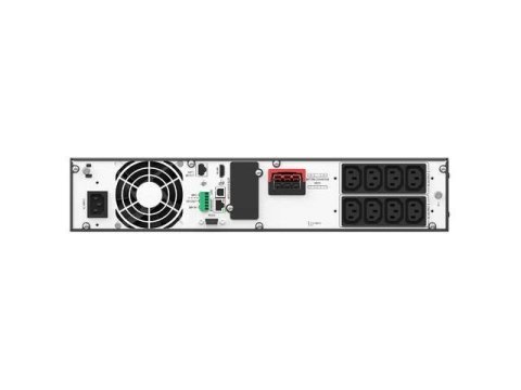 Zasilacz awaryjny On-Line Rack 1500VA 8xIEC C13 USB-B RS-232 LCD 2U