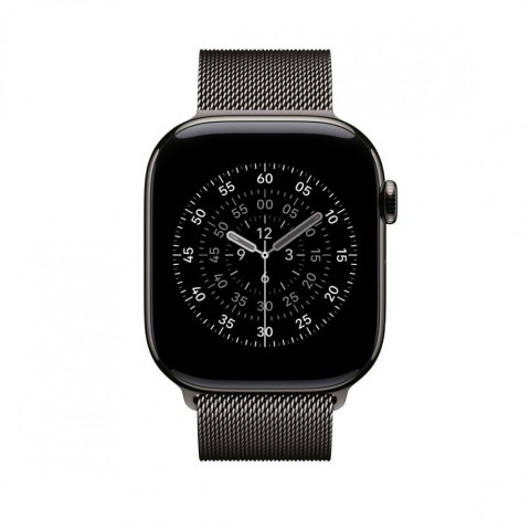 Bransoleta mediolańska w kolorze łupku do koperty 46 mm - rozmiar M/L