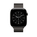 Bransoleta mediolańska w kolorze łupku do koperty 46 mm - rozmiar S/M