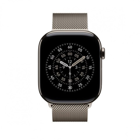 Bransoleta mediolańska w kolorze naturalnym do koperty 46 mm - rozmiar M/L