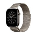 Bransoleta mediolańska w kolorze naturalnym do koperty 46 mm - rozmiar S/M