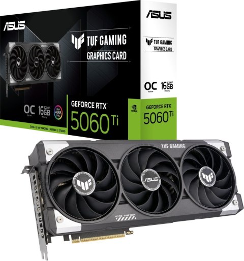 Karta graficzna ASUS TUF GAMING RTX5060 TI 16GB OC (90YV0MG0-M0NA00)