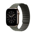 Pasek magnetyczny w kolorze brązowej szałwii do koperty 46 mm - rozmiar M/L
