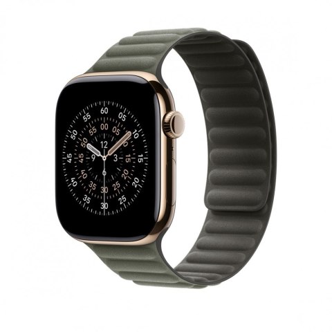 Pasek magnetyczny w kolorze brązowej szałwii do koperty 46 mm - rozmiar M/L