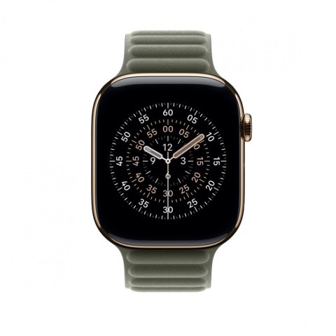 Pasek magnetyczny w kolorze brązowej szałwii do koperty 46 mm - rozmiar M/L