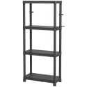 REGAŁ DO PIWNICY GARAŻU 131,5 CM STACKARO SOLID KISTENBERG