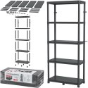 REGAŁ DO PIWNICY GARAŻU 172,5 CM STACKARO SOLID KISTENBERG