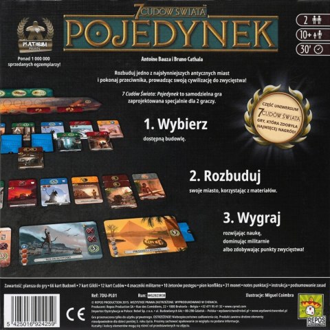 GRA PLANSZOWA 7 CUDÓW ŚWIATA: POJEDYNEK