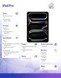 IPad Pro 11 cali Wi-Fi + Cellular 1 TB ze szkłem o nanoteksturze - Srebrny