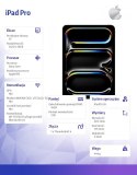 IPad Pro 11-calowy Wi-Fi 2 TB ze szkłem o nanoteksturze - Gwiezdna czerń