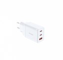 Ładowarka zasilacz GAN 2x 65W 2x USB-C 1x USB-A