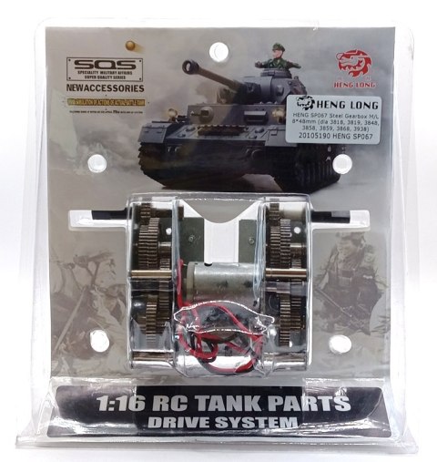 Przekładnia Heng-Long M/L 8*48mm (dla 3818, 3819, 3848, 3858, 3859, 3868, 3938) - HENGSP067