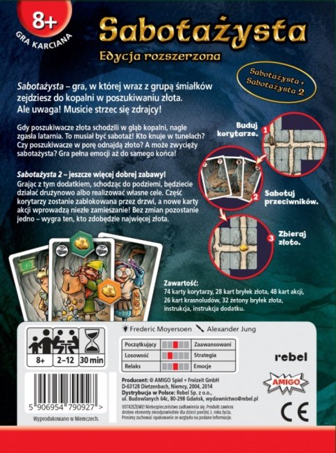 Gra Sabotażysta (edycja rozszerzona)