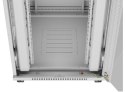 SZAFA INSTALACYJNA RACK STOJĄCA 19" 42U 800X1000 SZARA DRZWI SZKLANE LCD LANBERG (FLAT PACK) V2