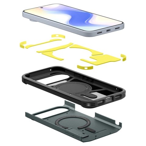 Etui ochronne na Google Pixel 10 / 10 Pro Tough Armor Mag MagSafe - zielone