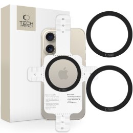 Pierścień blaszka MagSafe 2w1 do obudowy smartfona - czarna