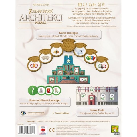 GRA ARCHITEKCI 7 CUDÓW ŚWIATA: MEDALE dodatek - REBEL