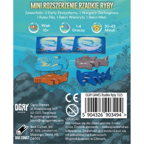 GRA SHALLOW SEA: RZADKIE RYBKI - dodatek - OGRY GAMES