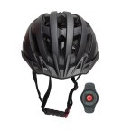Kask rowerowy MTB Bluetooth 54-58cm LED/SOS/Intercom czarny