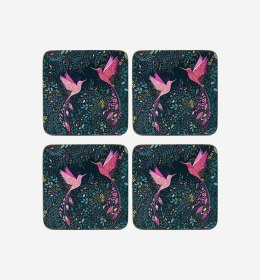 India Kolibry - Podkładki Małe 4 szt.