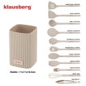 ZESTAW 12 SILIKONOWYCH PRZYBORÓW KUCHENNYCH W STOJAKU KLAUSBERG KB-9012