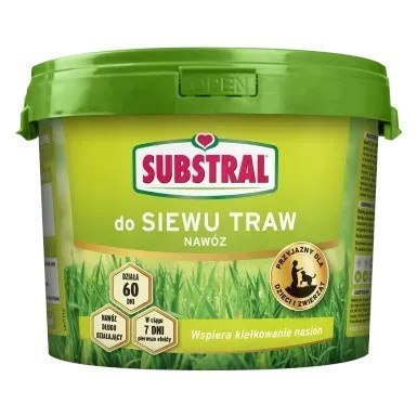 Nawóz Substral 60 dni do siewu traw 5kg