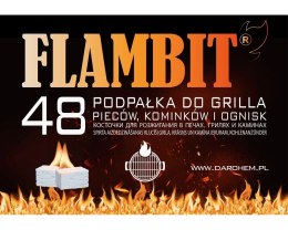 Podpałka Flambit 48- kostka do grila biała