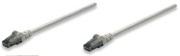INTELLINET Patchcord Cat6 UTP 0.5 m 100% Cu szary 340427