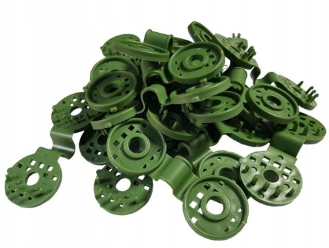 Klipsy do mocowania siatki cieniującej 50 SZTUK