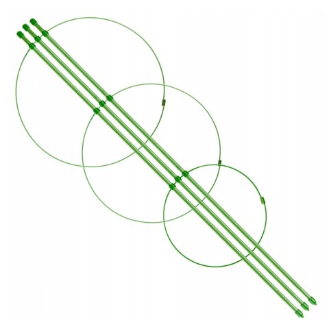 Podpora pierscieniowa do roslin 60 cm