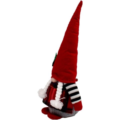 SKRZAT GNOM DEKORACYJNY 30CM Z JARZĘBINĄ GIRL