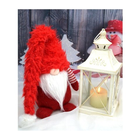 SKRZAT GNOM Z FUTRZANĄ CZAPĄ 64,5CM