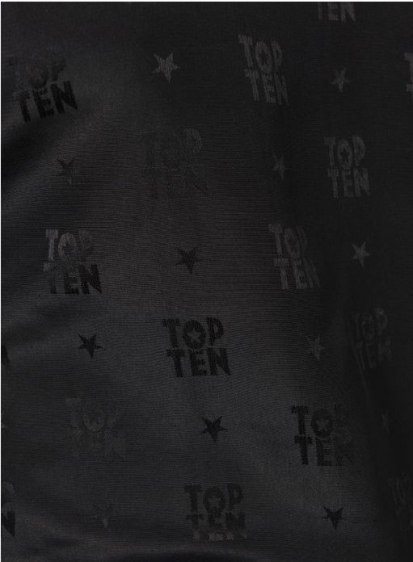 Strój do kickboxingu TOP TEN "BOW" czarno-różowy XL (190 cm)