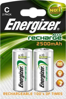 Baterie ENERGIZER Niklowo-metalowo-wodorkowa C (LR14, R14, 14A, UM2, MN1400, HP11) 2500mAh 2 szt. 633001