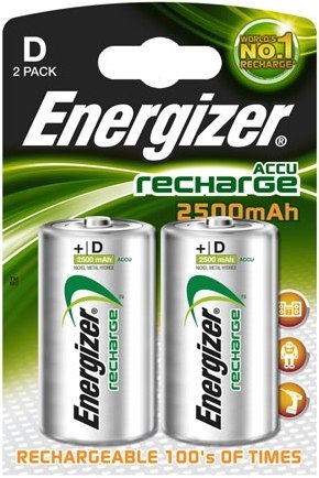 Baterie ENERGIZER Niklowo-metalowo-wodorkowa HR20 2500mAh 2 szt. 633002/626149