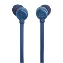 Słuchawki dokanałowe przewodowe JBL Tune 310C USB-C - niebieskie
