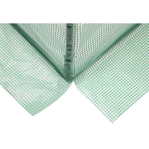 SZKLARNIA TUNEL OGRODOWY DWA WEJŚCIA DO POMIDORÓW I OGÓRKÓW 200x100x180CM ZIELONY